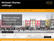 Tablet Screenshot of michaelcharles.co.uk